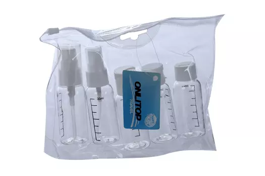 Набор ONLITOP д/хранения в чехле 5 предметов с разметкой цвет белый