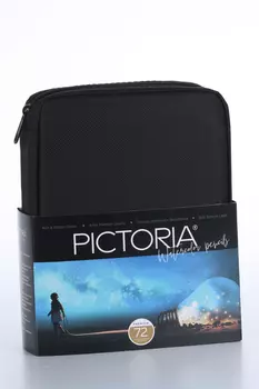 Набор Pictoria акварельных карандашей в кейсе 72 шт