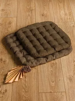 Набор подушек д/йоги BIO-TEXTILES БИО 40х40/50х50 см коричневый