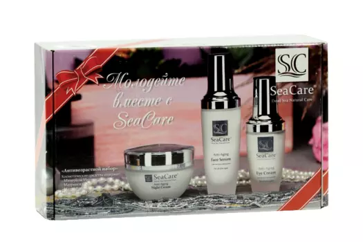 Набор SeaCare Anti-Age №3 д/женщин антивозр с матриксил дневной/ночной крема/сыворотка