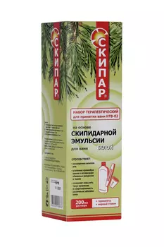 Набор Скипар НТВ-02 терапевт д/ванн белый, 200 мл
