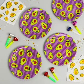 Набор Страна Карнавалия посуды д/праздника «Авокадо»