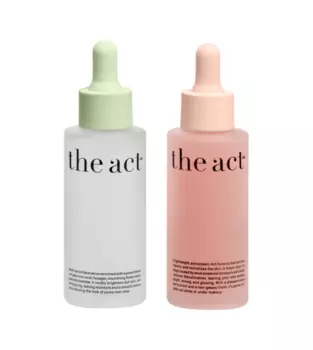 Набор The Act сывороток д/лица д/сияния кожи лица+увлажняющая