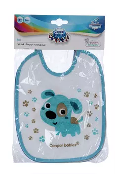 Нагрудник Канпол бэбис х/б махровый р 62-86 см, 3 шт