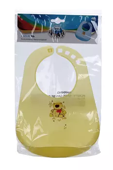 Нагрудник Канпол бэбис пластиковый с 12 мес