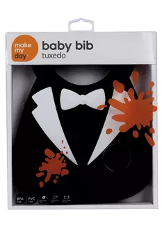 Нагрудник Мейк Май Дей с кармашком пиджак черный