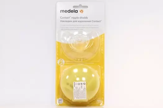 Накладки Контакт силиконовые на грудь M, 2 шт