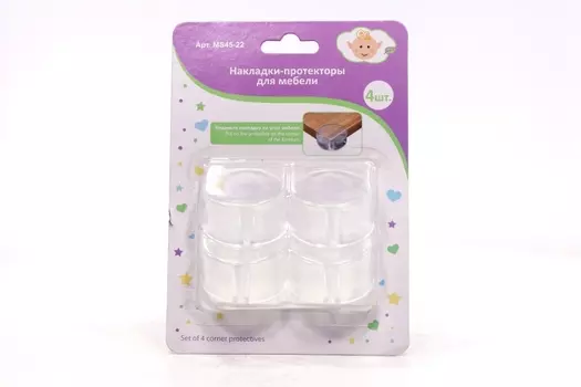 Накладки-протекторы Мультидом д/мебели 4 шт
