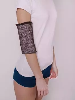 Наколенник/налокотник Био-Текстиль (овечий) Размер:XS 25*20 (коричневый)