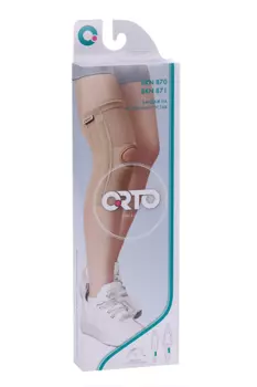 Наколенник ORTO с ребрами жест д/коленного сустава BKN 871 р S