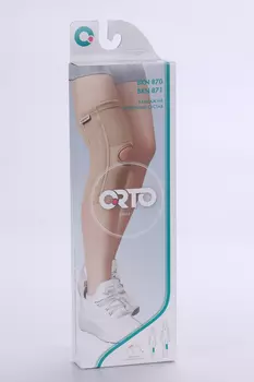 Наколенник ORTO с ребрами жест д/коленного сустава BKN 871 р L