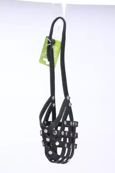 Намордник кожаный № 5 (дог сука)