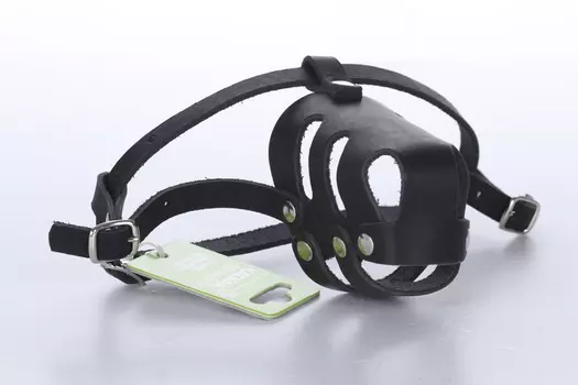 Намордник кожаный цельнокроеный д/спаниеля