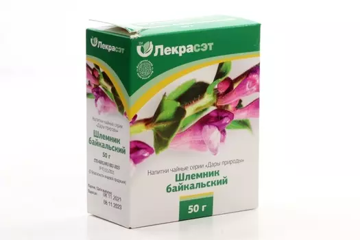 Напитки чайные серии Дары природы Шлемник Байкальский, 50 г