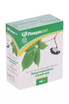 Напиток чайный Дары природы Элеутерококка колючего корень, 40 г
