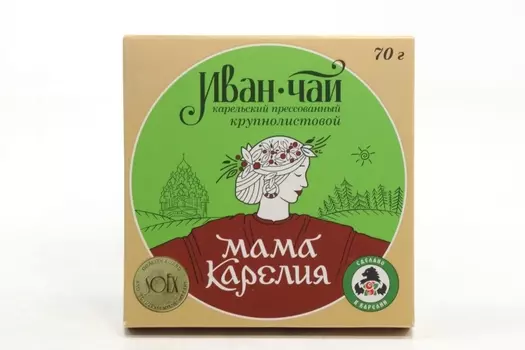 Напиток чайный Иван-чай Карельский прессованный, 70 г