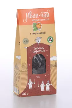 Напиток чайный Иван-чай Карельский с ягодами и чашелистиками морошки, 50 г, карт пакет