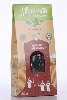 Напиток чайный Иван-чай Карельский с мятой перечной, 50 г, карт пакет