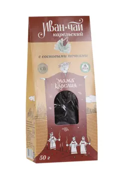 Напиток чайный Иван-чай Карельский с сосновой почкой, 50 г, карт пакет