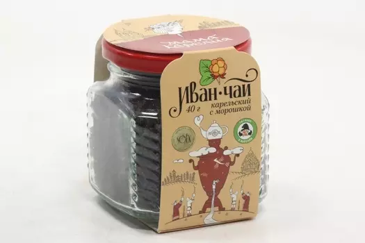 Напиток чайный Иван-чай Карельский с ягодами и чашелистиками морошки, 40 г