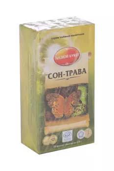 Напиток чайный Лесной букет сон-трава, 2 г, 20 шт, фильтр-пакет