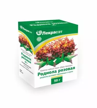 Напиток чайный Родиолы роз корневище и корень, 50 г, сырье измельченное