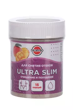 Напиток Dr Mybo Ultra Slim Манго дренажный детокс очищение/похудение д/снятия отеков, 75 г, порошок