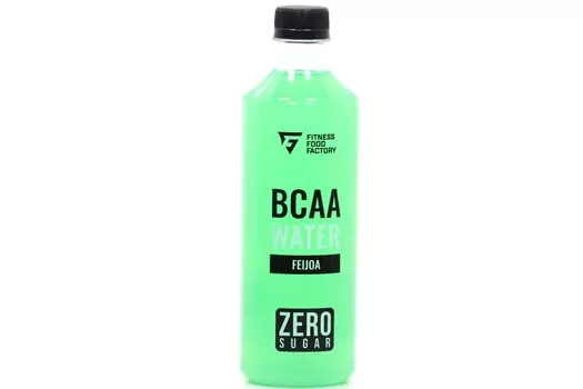 Напиток Fitness Food Factory BCAA Water 6000 слабогаз с содерж сока Фейхоа, 0,5 л