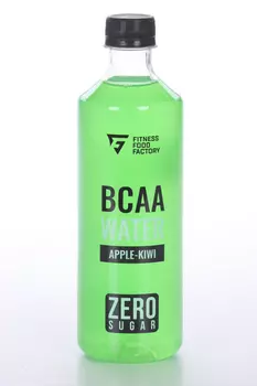 Напиток Fitness Food Factory BCAA Water 6000 слабогаз с содерж сока Яблоко-киви, 0,5 л