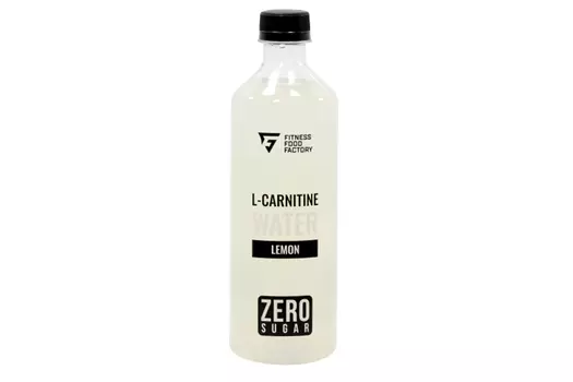 Напиток Fitness Food Factory L-carnitine 2000 слабогазированный Лимон, 0,5 л