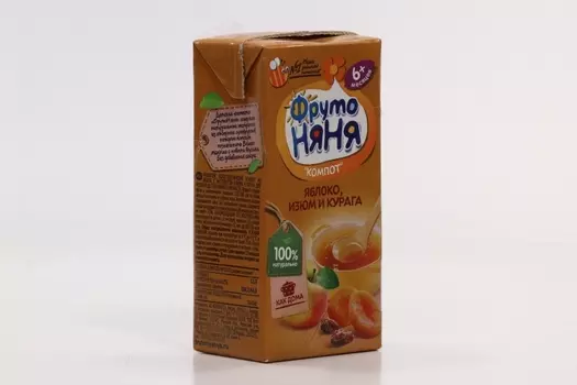 Напиток Фрутоняня сокосодерж Компот из смеси фруктов (с 6 мес), 0,2 л