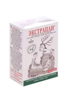 Напиток Экстрапан N4 против опухолей ананас/гранат/чага, 5 шт, пакеты