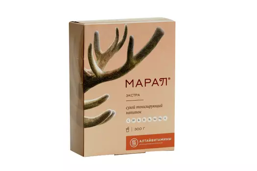 Напиток Марал Экстра сухой/тонизирующий, 300 г