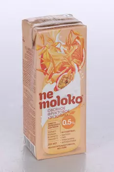 Напиток Nemoloko овсяный фруктовый Экзотик, 0,2 л