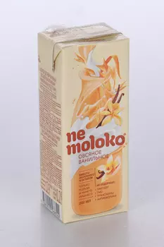 Напиток Nemoloko овсяный ванильный обогащ витамин/минеральн веществ, 0,2 л