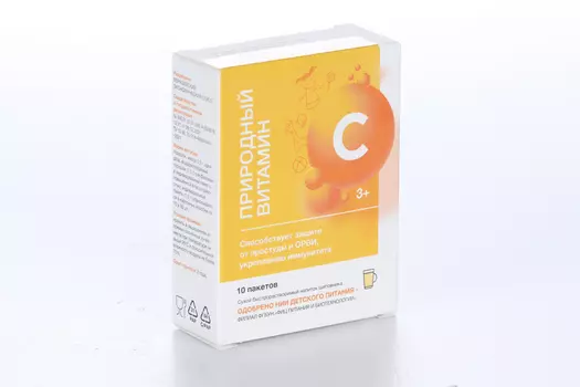 Напиток Шиповника с Вит С сухой быстрораств (с 3 лет), 1 г, 10 шт, пакет