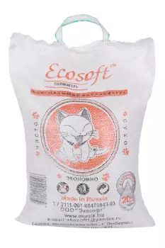 Наполнитель Экософт силикагель