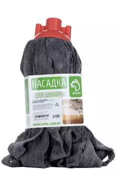 Насадка д/швабры ленточная Доляна, микрофибра, 200 г цвет микс