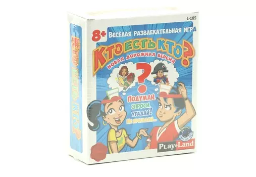 Настольная игра Play Land Кто есть кто с двусторонними карточками
