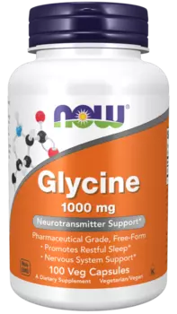 Нау Глицин 1000 мг, 100 шт, капсулы