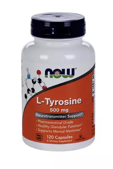 Нау Л-тирозин, 500 мг, 120 шт, капсулы