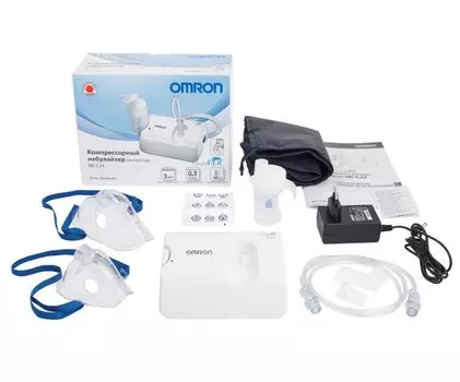 Небулайзер-ингалятор OMRON NE-C24 NE-C801S-RU компрессорный