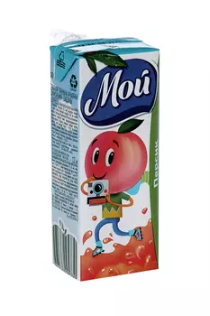 Нектар Мой персик с мякотью, 0,2 л