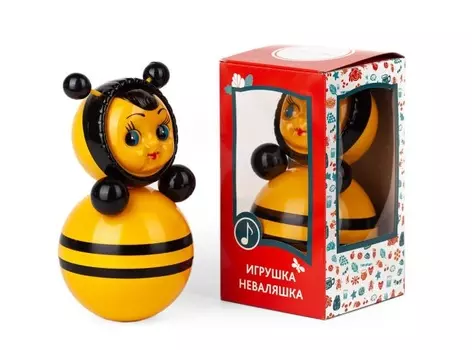 Неваляшка «Пчелка» в художественной упаковке