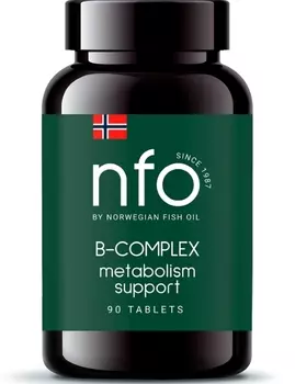 NFO b-комплекс, 500 мг, 90 шт, таблетки