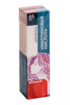 Никотиновая кислота д/волос, 65 мл