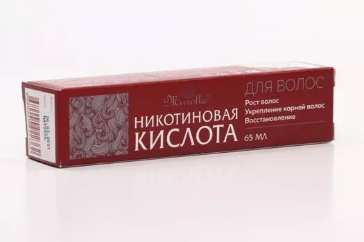 Никотиновая кислота Мирролла д/волос, 65 мл