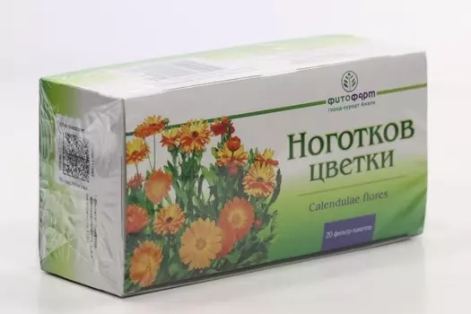 Ноготков цветки, 1,5 г, 20 шт
