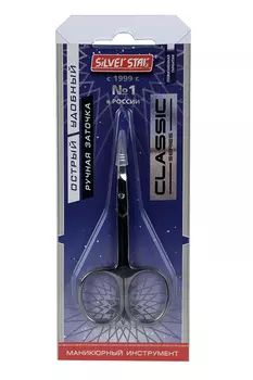 Ножницы Silver Star д/кутикулы классическая форма НСС 4 CLASSIC