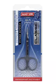 Ножницы Silver Star д/кутикулы классическая форма НСС 4 matt CLASSIC